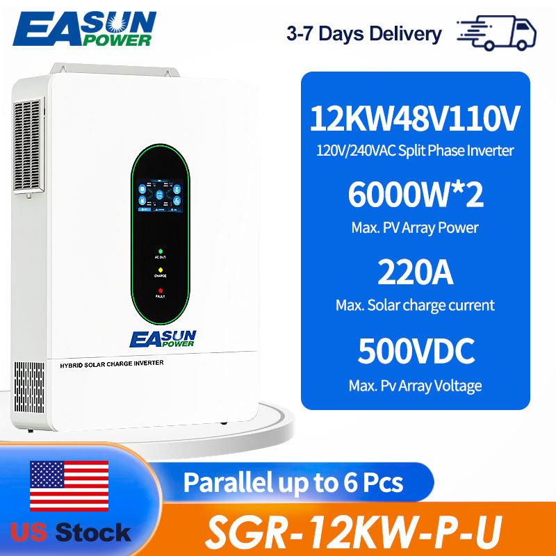 Drone Solar Charger - EASUN US 12KW 12000W Split Phase
