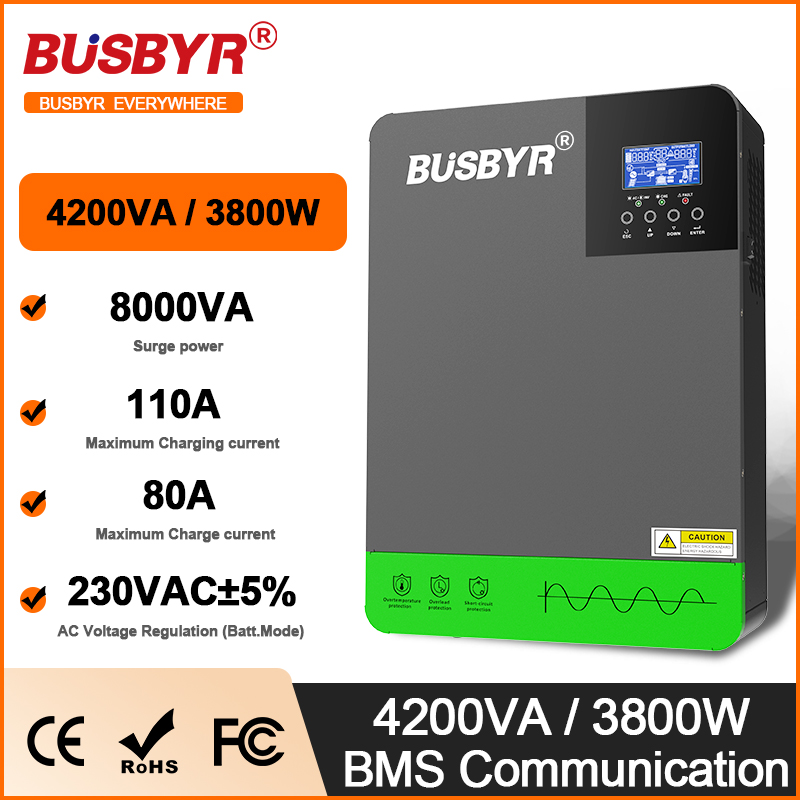 4.2KW 6.2KW Hybrid Solar Inver - Drone Solar Charger 评论和价格
