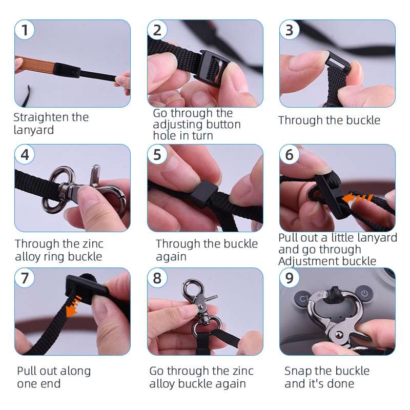 For DJI FPV Combo Remote Contr - Drone Remote Controller Lanyard 评论和价格