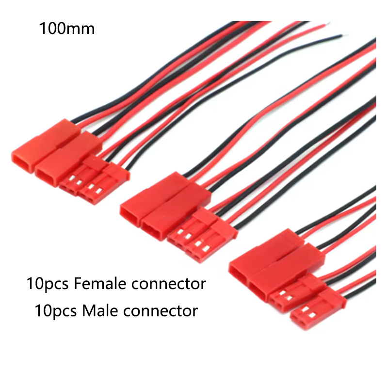 20pcs 100mm 150mm 200mm JST Ma - Drone Battery Adapter 评论和价格