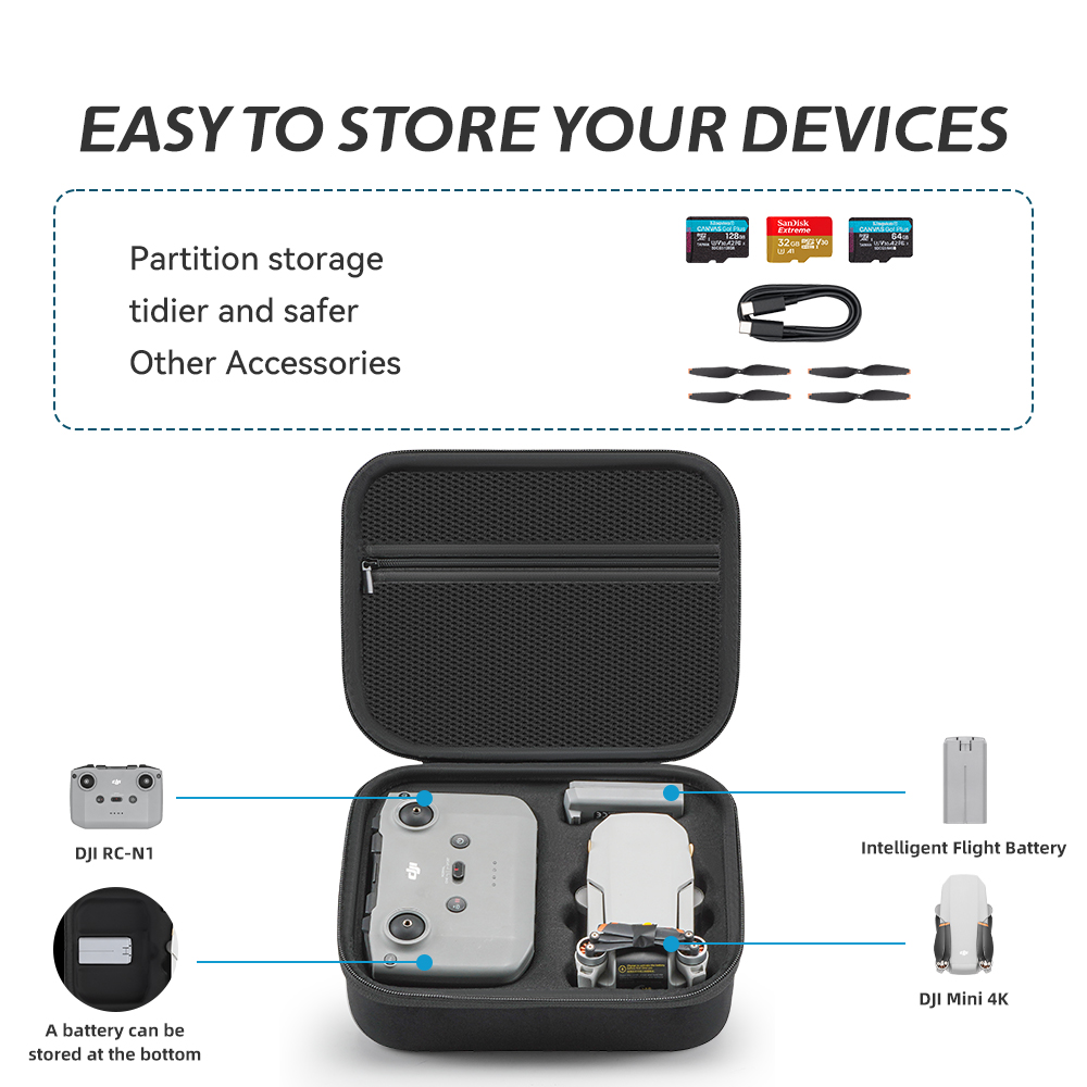 Portable Storage Bag Protectiv - Drone Carrying Case 评论和价格