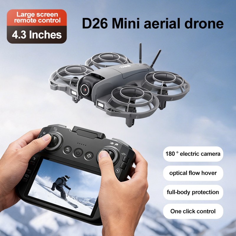 D26 Drone 4K Aerial HD 180° Ca - Drone Battery Adapter 评论和价格