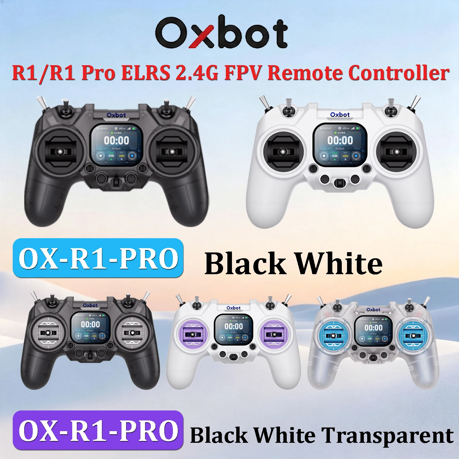 Oxbot R1/R1 Pro ELRS 2.4G FPV  - Drone Control Stick 评论和价格