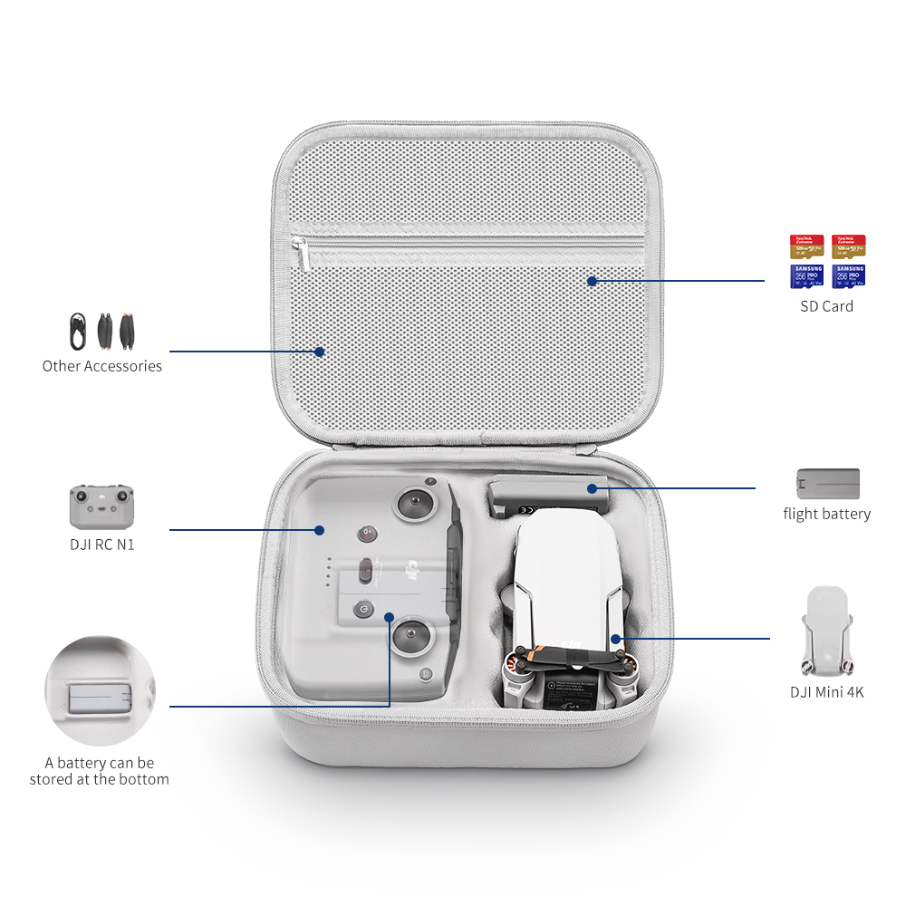 XFJI Storage Bag Protective Ca - Drone Joystick Cover 评论和价格