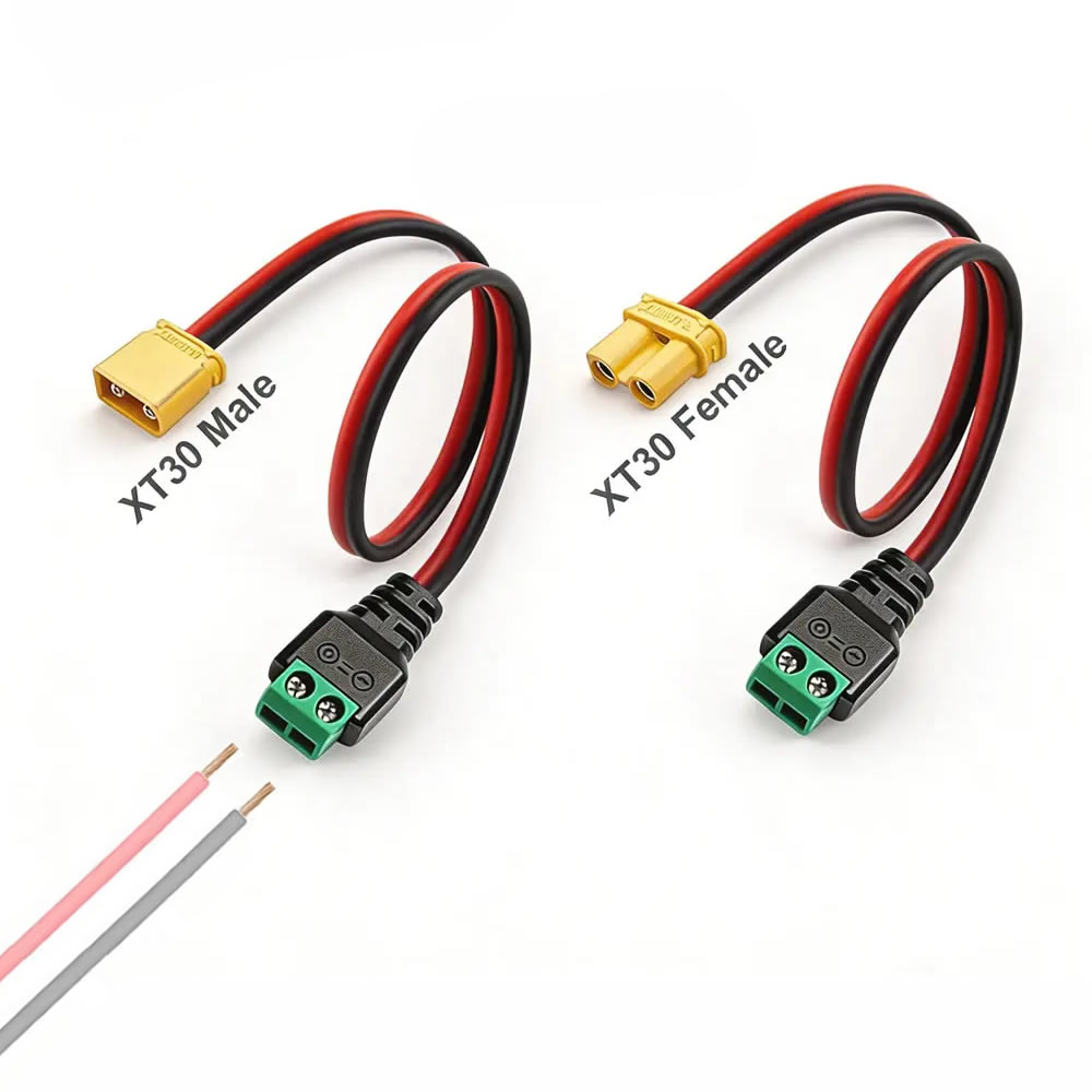 XT30 Male Female Connector Plu - Drone Battery Adapter 评论和价格