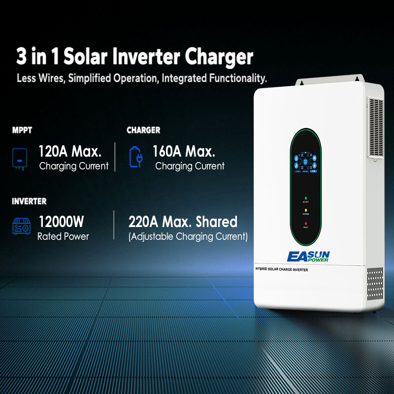 EASUN US 12KW 12000W Split Pha - Drone Solar Charger 评论和价格