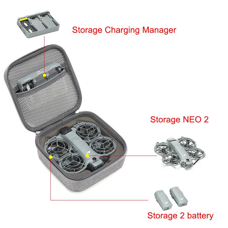 Carrying Shockproof Case for D - Drone Hard Shell Case 评论和价格