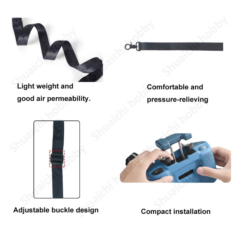 1PCS Remote Controller Adjusta - Drone Remote Controller Lanyard 评论和价格