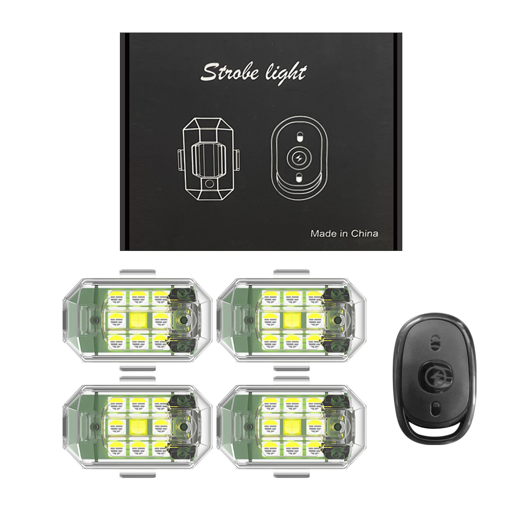 1/2/4pcs Wireless LED Drone St - Drone Beacon Light 评论和价格